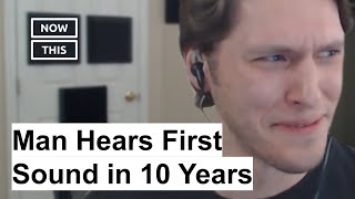 Man Hears for the First Time in 10 Years [upl. by Artenehs]