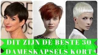 Dit zijn de beste 30 dameskapsels kort [upl. by Robinett238]