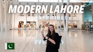 EXPLORING MODERN LAHORE PAKISTAN We Visited Packages Mall and Gulberg [upl. by Dnarud634]