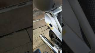 Yamaha Fjr1300 staintune pipe sound exhaust [upl. by Egiedan]