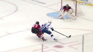 Brandon Hagel scores a goal against the New Jersey Devils [upl. by Oliva861]