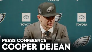 Cooper DeJean Meets with the Media in Philadelphia [upl. by Coreen]