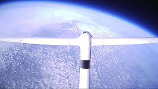 Cloudless  nearspace glider 90000 ft release [upl. by Atikim]