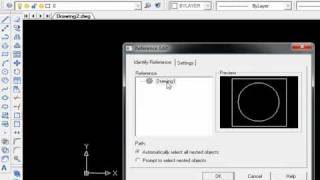 Modifica dei Riferimenti Esterni in GstarCAD 2011 [upl. by Aelyak]