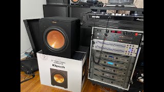 Klipsch R12SW Subwoofer Bass Test [upl. by Arny]