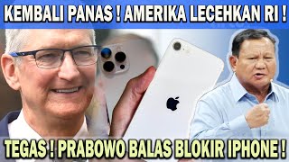 AMERIKA INDONESIA KEMBALI PANAS  AMERIKA LECEHKAN INDONESIA❗️PRABOWO BALIK BALAS BLOKIR IPHONE 😱 [upl. by Harriman]