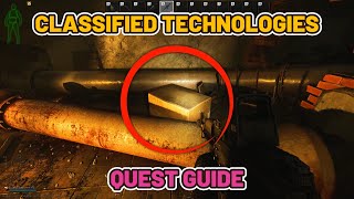 Classified Technologies Quest Guide  Reserve  Escape from Tarkov escapefromtarkov tarkov [upl. by Enelrac]