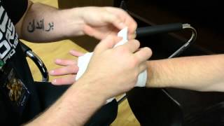 MMA Officials Handwrap for MMA [upl. by Harland241]