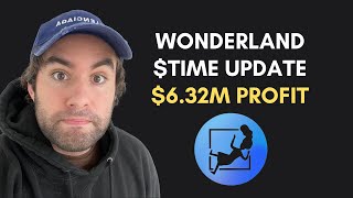 WONDERLAND TIME 632M UPDATE  STAKING TIME PROJECTIONS 10K INCOMING [upl. by Yasdnil947]