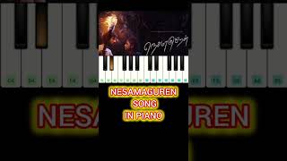 Nesamaguren Song in Piano  Piano  Piano Tutorial  Nesamaguren Song  AR Music [upl. by Inaliak]