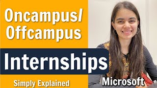 All about Internships  How to get Internship as a Software Engineer  OffcampusOncampus [upl. by Norga]