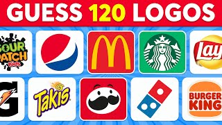 Guess the Logo in 3 Seconds  120 Famous Logos Food amp Drink 🍔🥤 Logo Quiz 2024 [upl. by Aray405]