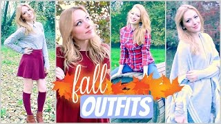 4 OUTFIT per lAUTUNNO fall lookbook ♡ [upl. by Dituri]