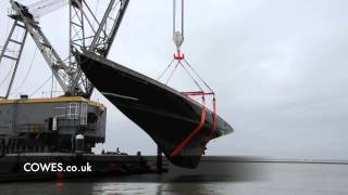 Britannia lift in Cowes [upl. by Ayenat147]