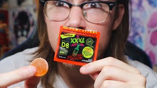 EATING THE SINGLE STRONGEST DELTA 8 GUMMY [upl. by Assiled]