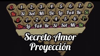 Tutorial y notas de zampoña de Secreto Amor  Proyección [upl. by Eiramasil]