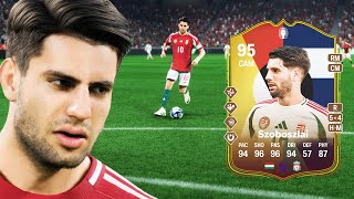 95 MAKE YOUR MARK SZOBOSZLAI SBC PLAYER REVIEW  EA FC 24 ULTIMATE TEAM [upl. by Assilam]