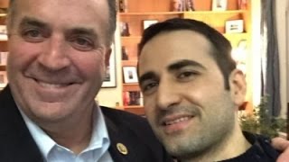 Michigan Congressman Meets with Freed Marine [upl. by Asilegna]