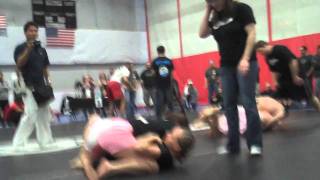 JMU Jiu Jitsu at US Grappling Tournament Anna vs Casey [upl. by Steve]