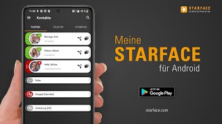 Telefonanlage als Smartphone App  Meine STARFACE für Android [upl. by Atinaej925]