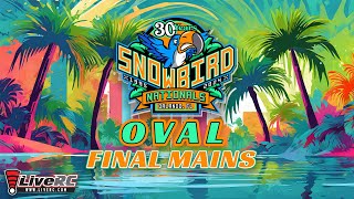 OVAL FINAL MAINS  2024 Snowbird Nationals [upl. by Zolner]