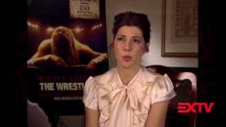 The Wrestler Cast Interview [upl. by Ilona499]