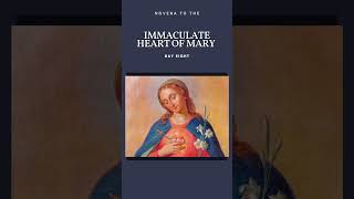 Novena to the Immaculate heart of Mary Day 8  Immaculate heart of Mary Novena 🙏 day eight [upl. by Debera]