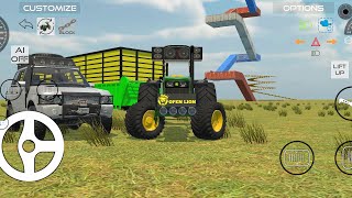 indian vehicles simulator 3drange rover not loading John Deerevirallikesubscribeviralvideo [upl. by Litman]