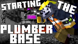 Minecraft Ben 10 Survival Ep 7 Starting The Plumber Base [upl. by Marwin]