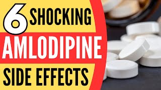 6 SHOCKING AMLODIPINE SIDE EFFECTS 😱💥 [upl. by Nolrah]