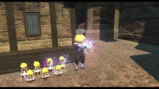 • FFXIV Bard Performance •  Final Fantasy V  Battle 1 [upl. by Hilde486]