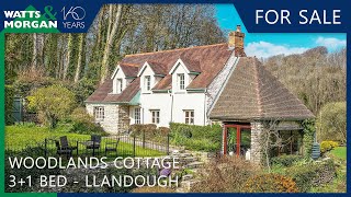 Walkthrough property video tour of Woodlands Cottage  Llandough [upl. by Kcinomod]