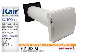 Kair Smart Fan SETTING HUMIDISTAT [upl. by Jaime]