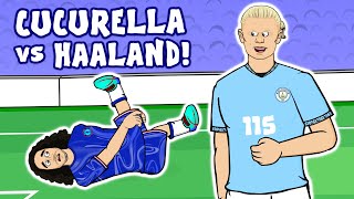 HAALAND vs CUCURELLA😂 Chelsea vs Man City 02 Goals Highlights Song [upl. by Germana544]