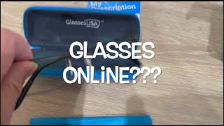 Online glasses with GlassesUSA Review [upl. by Nicolais]