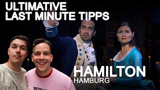 Last Minute Tipps für Hamilton in Hamburg  MusicalReview [upl. by Corby666]