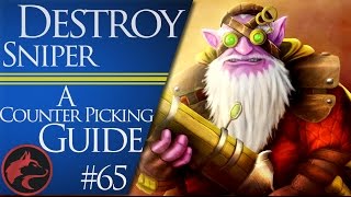 How to counter pick Sniper  Dota 2 Counter picking guide 65 [upl. by Namialus799]