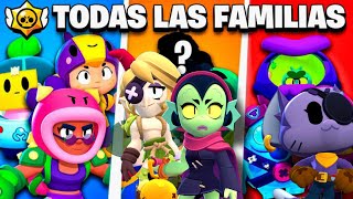 2024 ABSOLUTAMENTE TODAS LAS FAMILIAS 2024 DE BRAWL STARS 🤓☝️Y SU HISTORIA [upl. by Comyns]