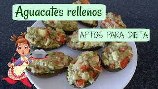 Aguacates rellenos para dieta [upl. by Adnilem346]