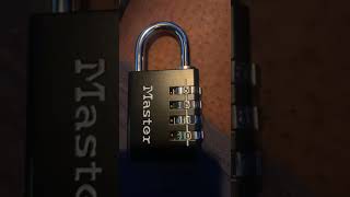 Reset or change the code on combination padlock [upl. by Murrell881]