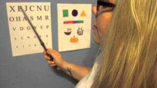 ASMR Eye Exam Role Play Whisper [upl. by Banna]