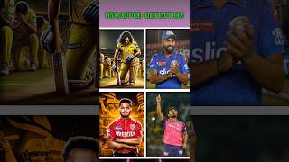 IPl ALL TEAM UNCAPPED RETENTIONS shorts cricket viral [upl. by Aikenahs]