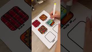 Coloring Books 🎨 New Tutorial 🥰 Glass texture for your next coloring book page ❤️ [upl. by Xylina]