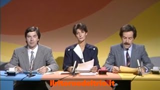 Il Trio  Parodia del TG Telegiornale a reti unificate  Tastomatto 1985 [upl. by Coulson374]