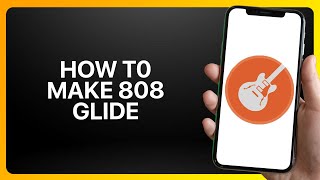 How To Make 808 Glide In GarageBand Tutorial [upl. by Greenquist]