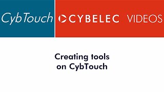 Creating tools on CybTouch [upl. by Ettelrac]