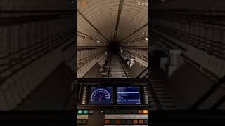 Калининская линия subtransit subtransitdrive metro метро train [upl. by Aicilram958]