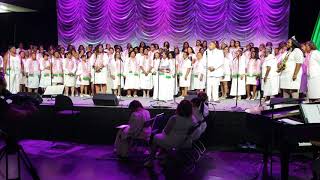 Glory  singer Edward Burkley II and The Ladies of AKA 68th Boule Choir [upl. by Verne]