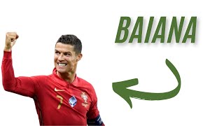 Baiana Song  Cristiano Ronaldo Edit [upl. by Elyrrad]