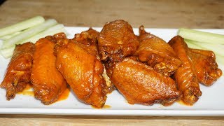 Easy Buffalo Chicken Wings Recipe better than Wingstop Must Try [upl. by Sevart]